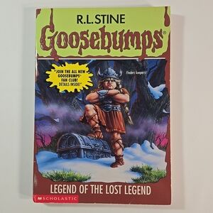 Goosebumps: Legend of the Lost Legend Book First Edition